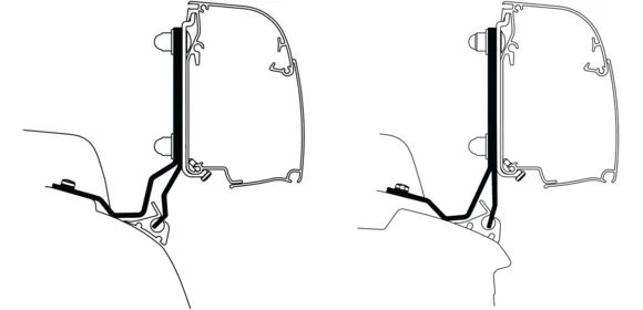 Adapter T 4200 Ford Custom V710Rapido