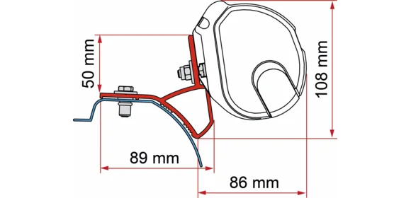 Adapter-Kit F35 Trafic/Vivaro 14-18