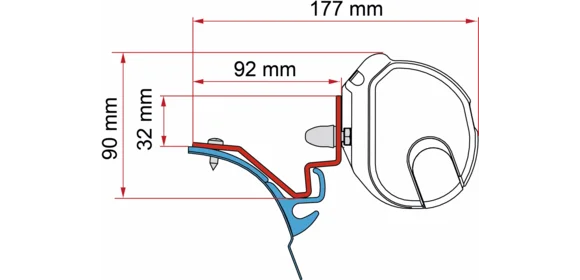 Adapter-Kit F35 Westfalia VW T6 Kepler