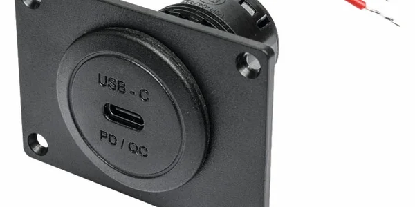 Power USB-C Einbausteckd. PD/QC 60 W Mon