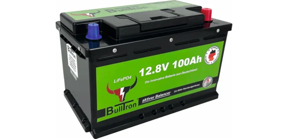 Lithiumbatterie Bulltron 100Ah Stand.