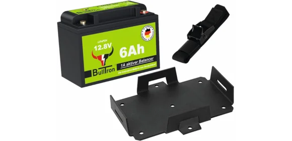 Lithiumbatterie Bulltron 6Ah Clesana
