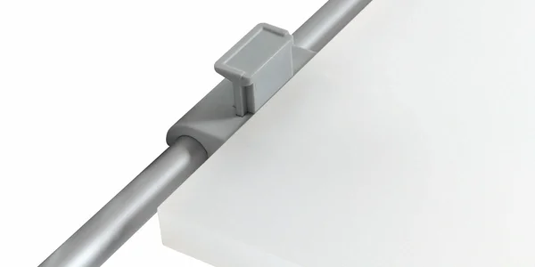 Tischgleitschienenset TGS 24 silbergrau