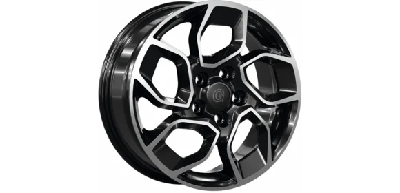 Alufelge GSH11 6,5x16 Black Pol Glos.