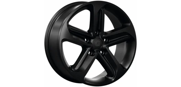 Alufelge GSM10 6x16 1350 Black Matt