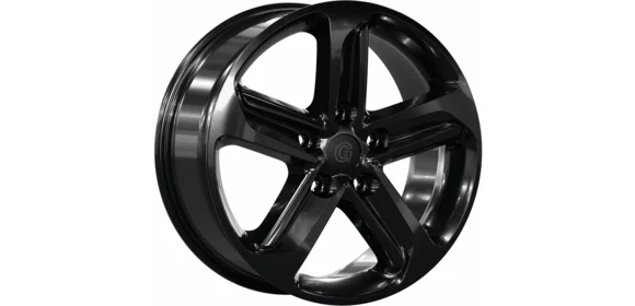 Alufelge GSM10 6x16 1350 Black Glossy