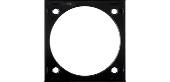 Aufbau-Distanzring INTEGRO schwarz gl.