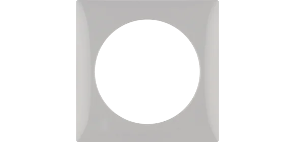 Rahmen 1-fach INTEGRO grau glänzend