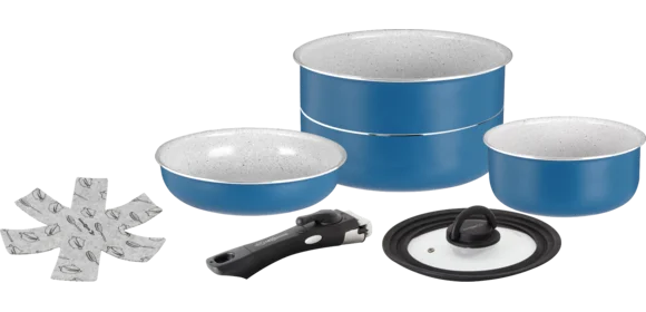 Topfset CAREZZA SPACEMASTER Ø 22 Vacubl.