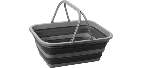 Waschschüssel Holdall grau-schwarz