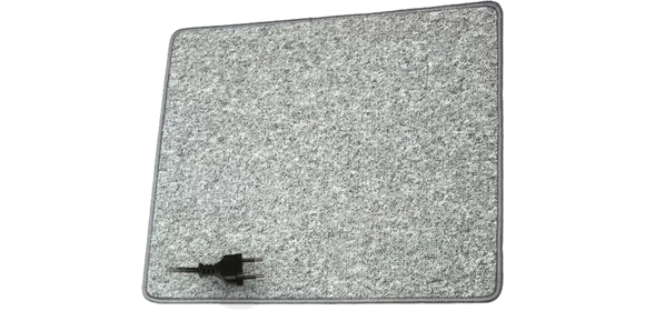 Heizteppich 12 V 60x40 cm silber