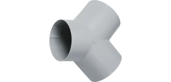 Y-Stück achatgrau 65-72 mm
