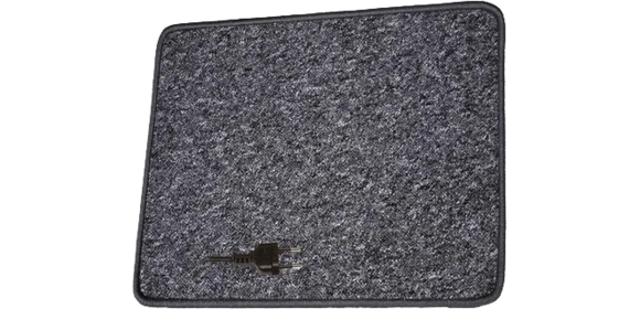 Heizteppich 230 V 60x40 cm anthrazit