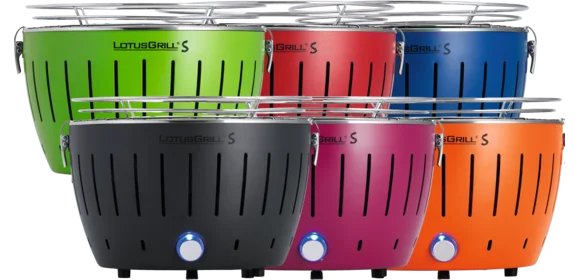 LotusGrill® S farbig sortiert