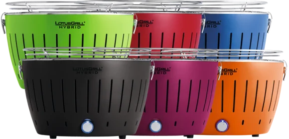 LotusGrill® HYBRID Clas farbig sort.