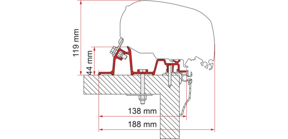 Adapter F80-F65 Hobby ab 2009