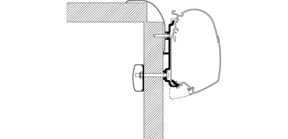 Frankia Adapter 500cm