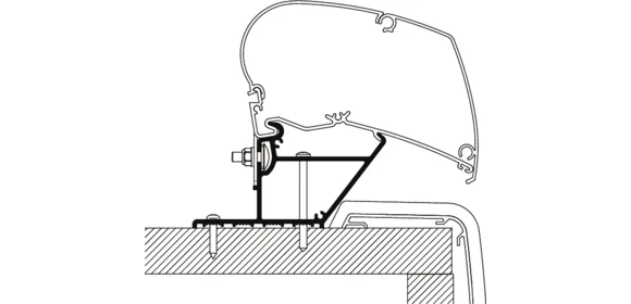 Adapter Rapido compact 350cm