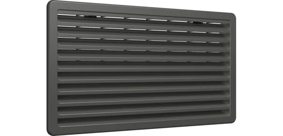 Lüft.-gitter kpl. Vent 281x533 dunkelgr.