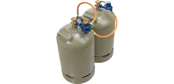 Zweiflaschenanlage Caramatic® 50 mbar