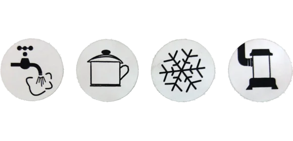 Symbole-Set für Ventilblöcke