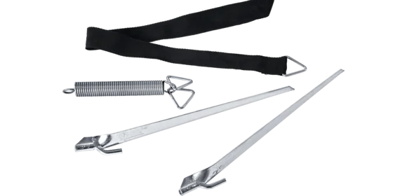 Tie-Down-Kit, schwarz