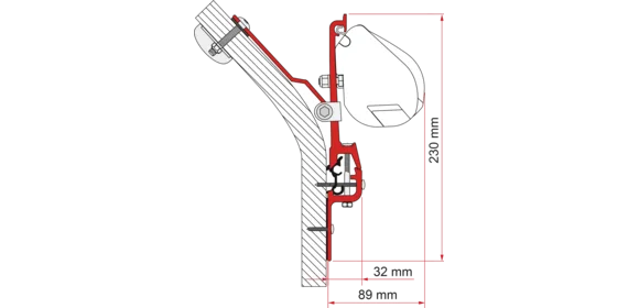 Adapter F35 Kit Eriba Touring