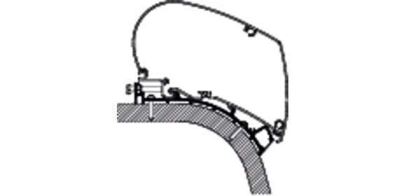 Adapter Eriba Touring 820