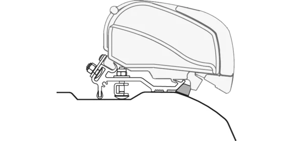 Kit RAIN GUARD Slim F80S Ducato