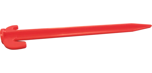 Kunststoff-Hering rot 19cm 5er-Pack