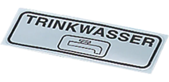 Hinweisschild TRINKWASSER