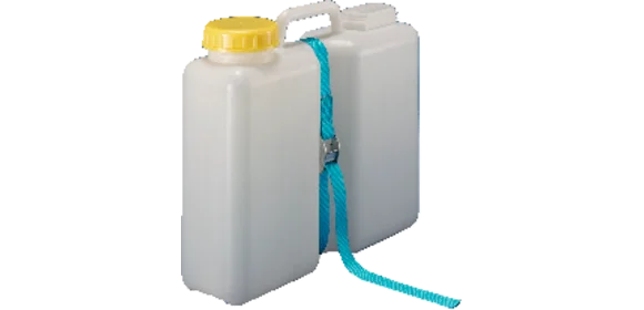 Aqua Case DIN 96 mit Verschluss+Zurrgurt