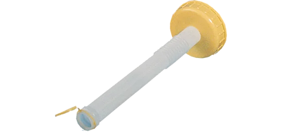 Verschluss DIN 96 mit Ausgießer 20 cm