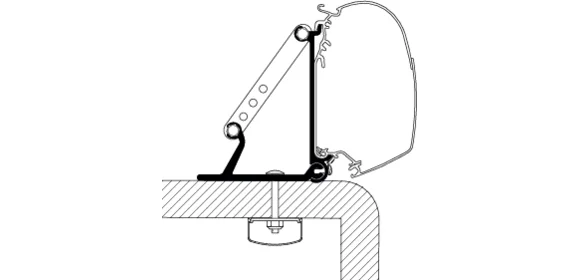 Universal Adapter Roof (3 St.)