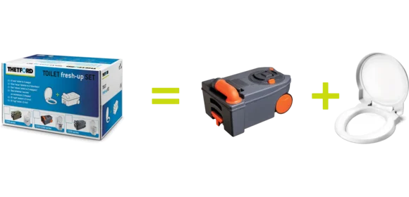 Toilet FreshUp-Set C250 - C260