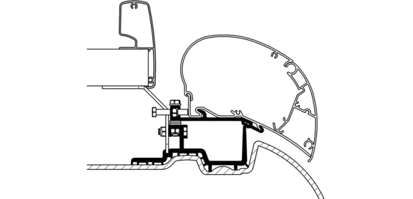 Adapterset Serie 6 MBS-VW