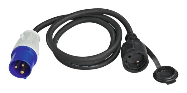 Adapterkabel Schuko weibl./CEE m.150 cm