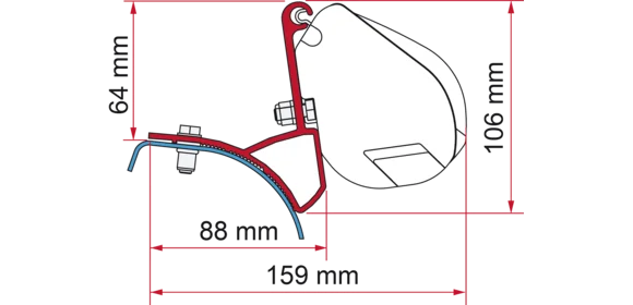 Adapter F35 Renault-Opel