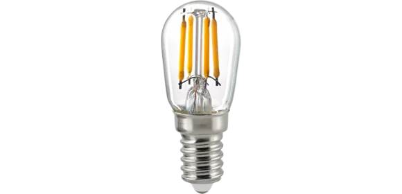 2,5W Röhre S28 Filament klar E14 250lm