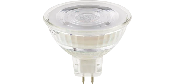 GU5,3 - 4,8W Luxar Glas 345lm 2700K dim
