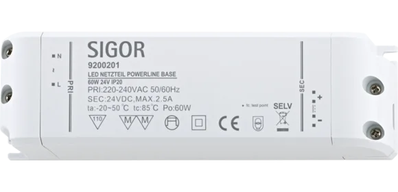 Netzteil POWERLINE BASE 60W 24VDC