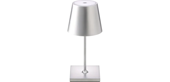 Akku-Tischleuchte NUINDIE Mini silber