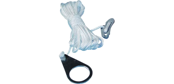 Zeltleinen weiß 3 mm, 4 m (4er-Pack)