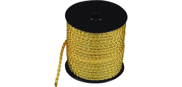 Sicherheits-Zeltleine 5 mm gelb 30m