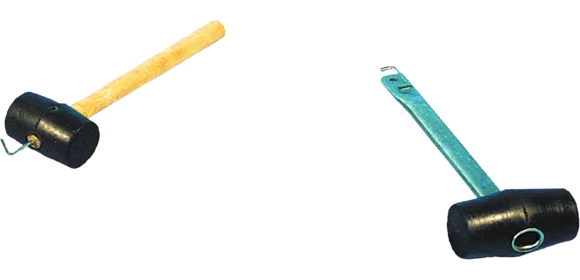 Gummihammer 340 g, mit Auszieher