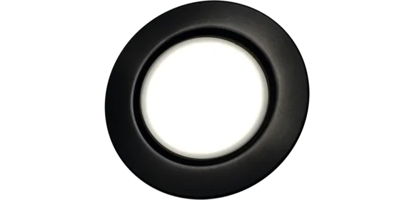 LED-Einbauspot Vega 48 schwarz