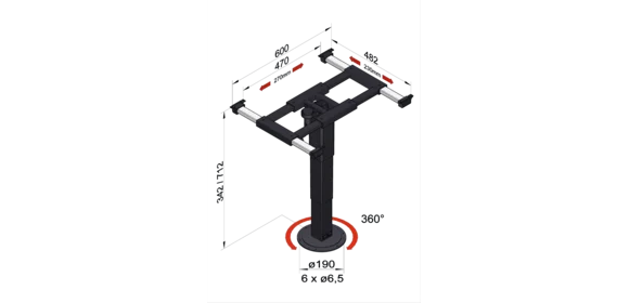 Klick-Klack Liftgestell
