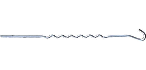 Erdnagel gewellt 22 cm (10er-Pack)
