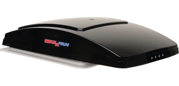 MAXXAIR MaxxFan Deluxe Black-Smoke