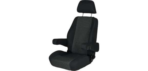 Pilotensitz S 8.1 Stoff Ara schwarz